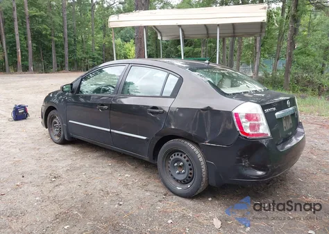 2010 Nissan Sentra 2.0S из США, поврежденный, VIN 3N1AB6AP3AL718761